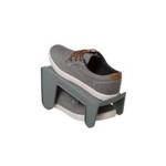 Schuh-Organizer, 5 Stück, grau Grau - Kunststoff - 24 x 13 x 14 cm
