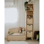 Cube en pin massif - L30 x H30 cm Beige - Bois massif - 30 x 30 x 30 cm