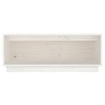 TV-Schrank D523 Weiß - Massivholz - 35 x 35 x 90 cm