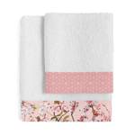Chinoiserie rose Handtuch- set