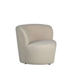 Fauteuil design Stone Beige - Textile - 112 x 73 x 80 cm