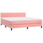 Boxspringbett 3017268-15 Pink - Breite: 180 cm