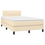 Boxspringbett 3017287-11 Weiß - Holzwerkstoff - Massivholz - Holzart/Dekor - 123 x 88 x 193 cm