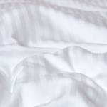 Kopfkissenbezug Fadendichte 330 100% ägyptische Baumwolle - 48 x 74 cm - Weiß - Weiß - 48 x 74 cm
