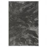 Luxus Hochflor Shaggy Teppich Velvet Anthrazit - 80 x 200 cm