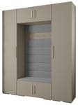 Garderobe Inova 3 Z13 Gold - Grau - Gold