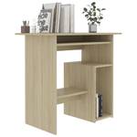 Schreibtisch Braun - Holzwerkstoff - Massivholz - 80 x 74 x 80 cm