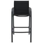 Chaise de Bar 3002190 (lot de 2) Noir