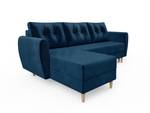 Ecksofa PALER Blau - Ecke davorstehend links