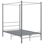 Cadre de lit 3009313 Gris - Largeur : 146 cm