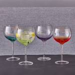 Fizz Gin Gläser 4er Set Glas - 12 x 22 x 12 cm