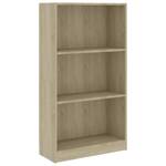 Bücherregal 3016500-2 Eiche Sonoma Dekor - 60 x 109 cm