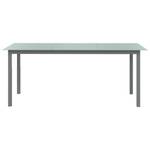 Table de jardin 3008682 Gris - Métal - 90 x 74 x 190 cm