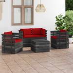 Mobilier de jardin (lot de 5) 3005334 Rouge