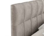 Boxspringbett Elisio Taupe - Breite: 160 cm