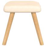 Chaise à bascule avec tabouret 3010050-2 Crème