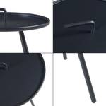 Table d'appoint de jardin Fosen Noir