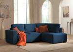 Ecksofa LIVY Indigoblau