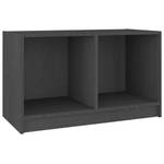 TV-Schrank D358 Grau - Massivholz - 33 x 42 x 70 cm