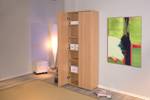 l' armoire Vekla Marron - En partie en bois massif - 70 x 189 x 34 cm