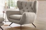 Fauteuil CHARME Cord Granit