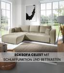 Ecksofa CELEST Weiß