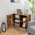 Vintage Sideboard Braun - Holzwerkstoff - 40 x 78 x 76 cm