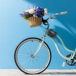 Fahrrad Rahmentasche mit Handyfach Schwarz - Silber - Kunststoff - Textil - 15 x 20 x 20 cm