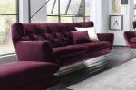 Sofa CHARME 2,5-Sitzer Velvet Violett
