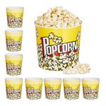 48 x Popcorn Eimer wiederverwendbar Anzahl Teile im Set: 48