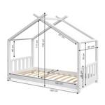 Lit cabane Design 80x160cm & matelas 168 x 138 cm