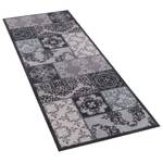 Küchenläufer Teppich Trendy Barock Grau - Textil - 45 x 1 x 145 cm