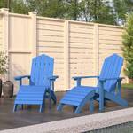 Gartenstuhl 3012245-3 (2er Set) Blau