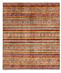 Tapis Torkman XVIII Rouge - Textile - 248 x 1 x 295 cm