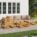 Garten-Lounge-Set 3028504-6 (6-teilig) Taupe