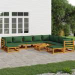 Salon de jardin 3028504-23 (lot de 11) Vert