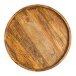 Beistelltisch Holz Metall Vancouver Braun - Massivholz - 40 x 40 x 40 cm