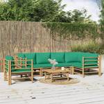 Salon de jardin 3028491-18 (lot de 7) Marron - Vert