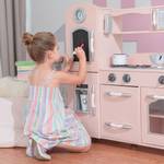 Kinder spielen Küche TD-11414P Pink - Massivholz - 30 x 94 x 98 cm