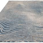 Tapis de salon moderne MASSY Bleu - 120 x 170 cm