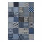 Tapis salon AF1 GEOTREM 120x170 bleu 120 x 170 cm