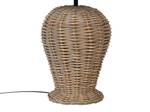 Tischlampen FURELOS Blau - Braun - Weiß - Rattan - 30 x 49 x 30 cm