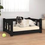 Hundebett 3014059 Schwarz - 66 x 51 cm