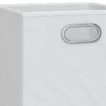 Faltboxen 2er-Set Weiß - Kunststoff - 30 x 30 x 30 cm