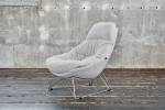 Fauteuil relax AVON Tissu Gris