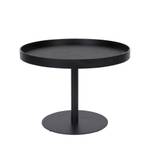 Table d'appoint Yuri Noir - En partie en bois massif - 56 x 40 x 56 cm