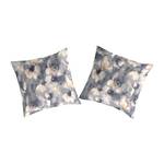 2 Taies d'oreiller en coton  ONILE Bleu - Textile - 65 x 65 x 65 cm