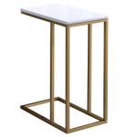 Table d'appoint DEBORA Blanc - Bois manufacturé - 46 x 61 x 26 cm