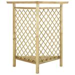 Pergola d'angle 318418 Vert - Bois massif - Bois/Imitation - 166 x 174 x 81 cm