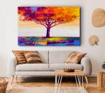 Das Orange Wandkunst Paradise Tree